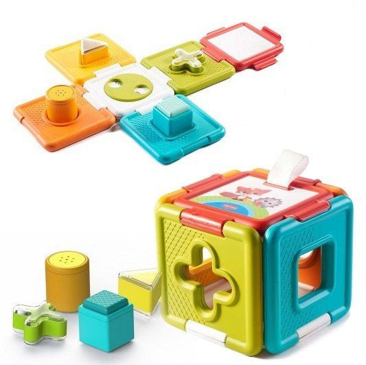 Tiny Love | 2 In 1 Shape Sorter And Puzzle