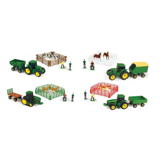 John Deere | 10 piece Mini Farm Set -Cows