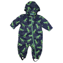 Korango | T-Rex Terry Towelling Lined Zip Rain Suit - Peacoat