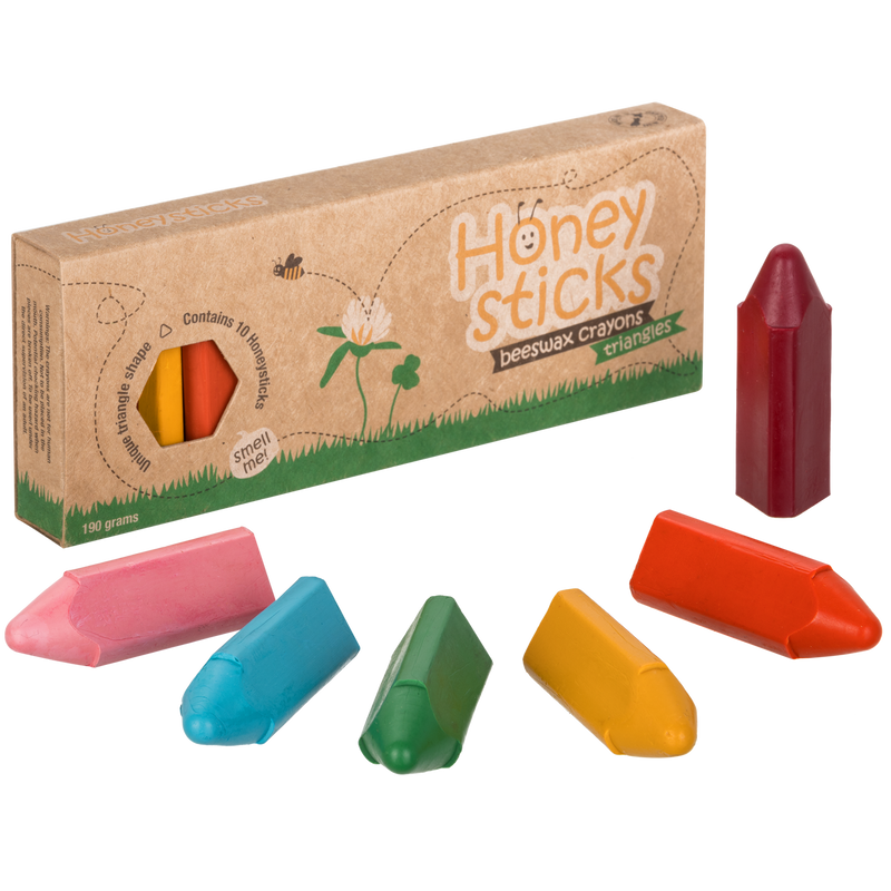 Honeysticks Triangle Crayons 10pk