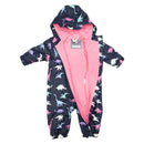 Korango | Girls Dino Colour Change  Rain Suit-Navy  RRP $79.99  SPECIAL $55.99