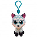 Ty Mini Boos Clip On Atlas Fox Blue