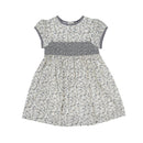 Arthur Ave | Neutral Love Floral Smock Dress