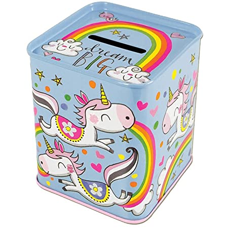 Rachel Ellen | Money Tin- Dream Big Unicorns by Rachel Ellen
