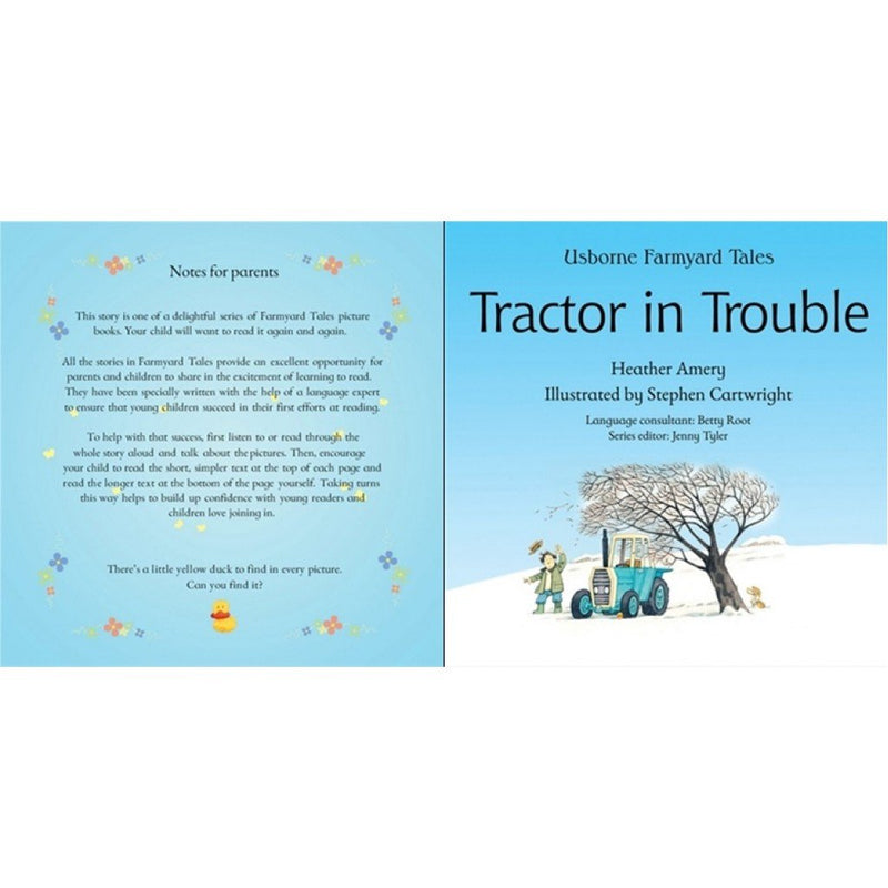 Tractor in trouble : Usborne famyard tales