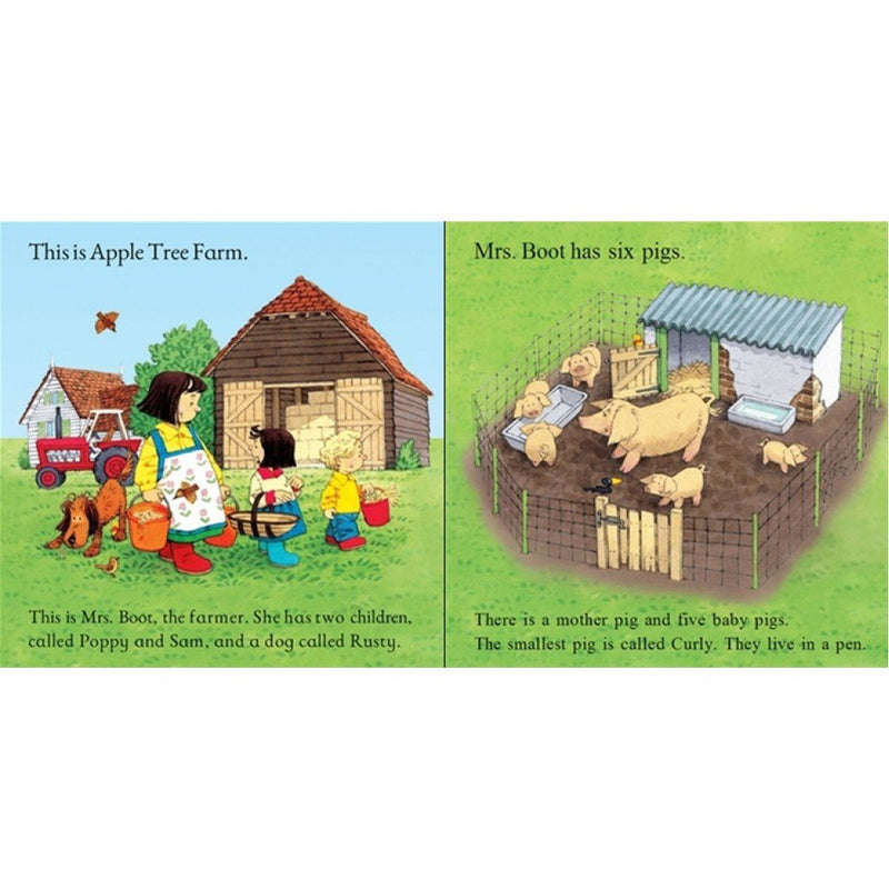 The Grumpy Goat | Usborne Farmyard Tales Mini book Series