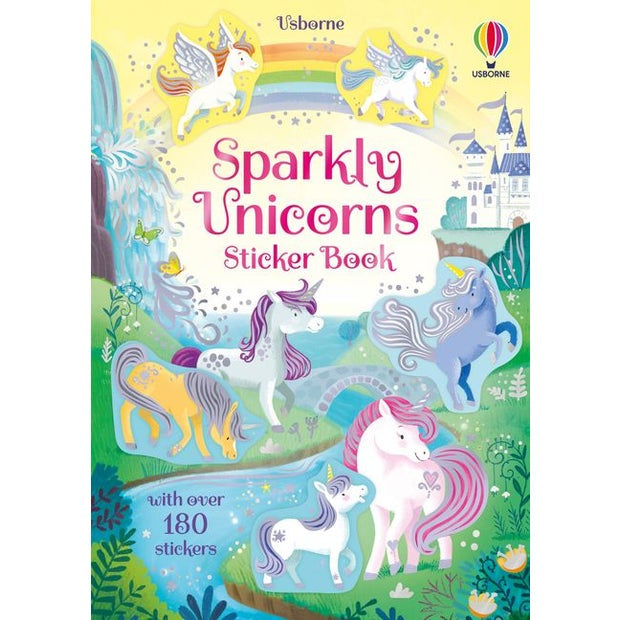 Usborne: Sparkly Unicorns Sticker Book