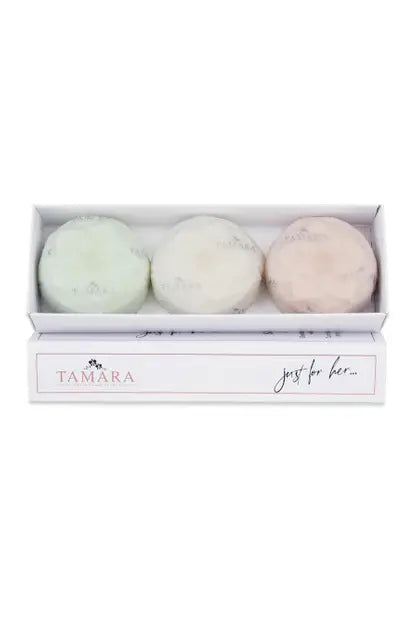 JUST FOR HER... GIFT PACK COLLECTION (BOX OF 3 SHOWER BOMBS)