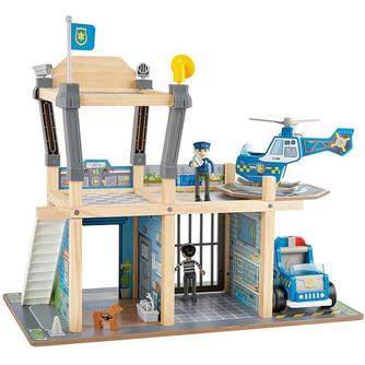 Hape | Metro Police Dept Playset