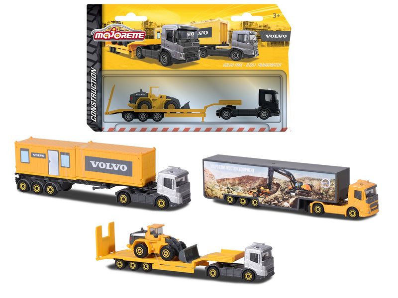 Majorette | Volvo Construction Transporters
