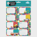 Spencil Transport Town Junior Name & Subject Labels 16 Pack