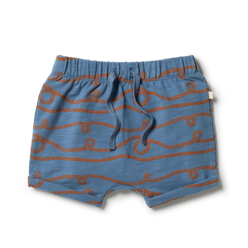 Wilson & Frenchy  | Organic Tie Front Short - Ahoy