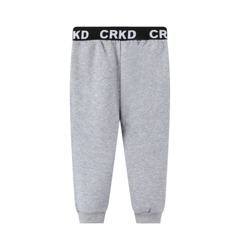 Cracked Soda | August Trackpants Grey-Baby