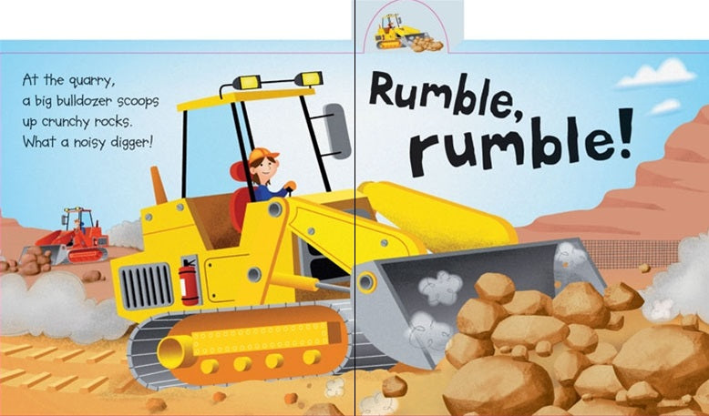 Noisy Diggers Sound Book | Usborne