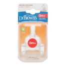 Dr Brown's | Wide neck Level 1 teats - 2 per pack (0m+)