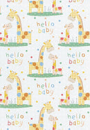 Hello Baby folded Wrap