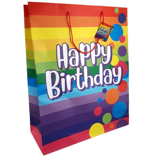 XL  Happy Birthday Gift Bag