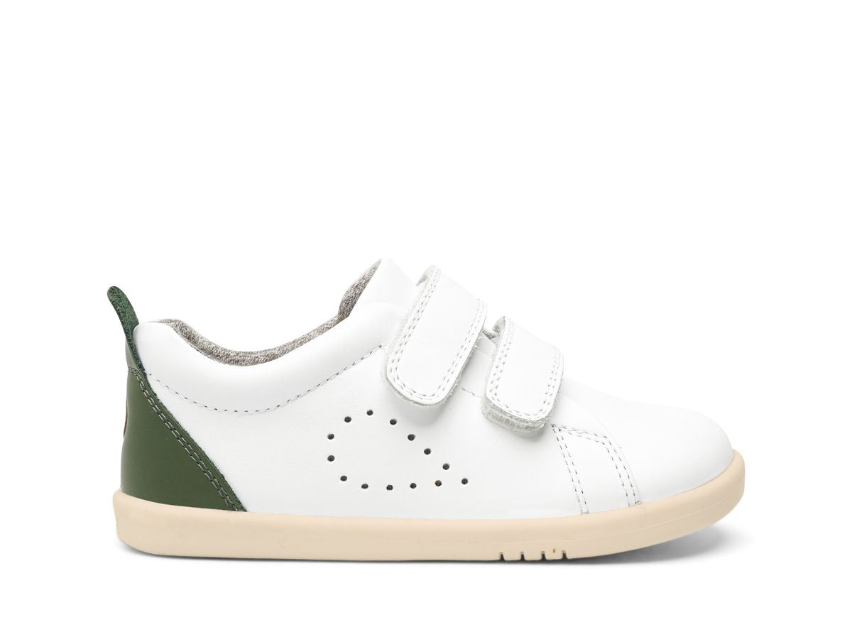 Scarpe Da Ginnastica Bobux I-Walk Grass Court Per Bambini 0-5 Anni - Pelle Pregiata, Design Street E Ammortizzazione Comfort