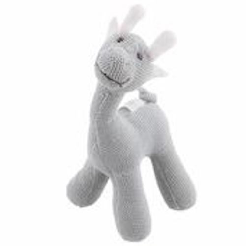 Baby Bow | Knitted Reindeer - Blue 22cm