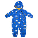 Korango | Dino Colour Change Rain Suit-Blue