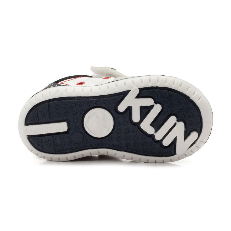 Klin | Boy Flyer Shoes White/Navy